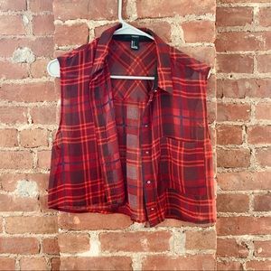 Cropped Flannel